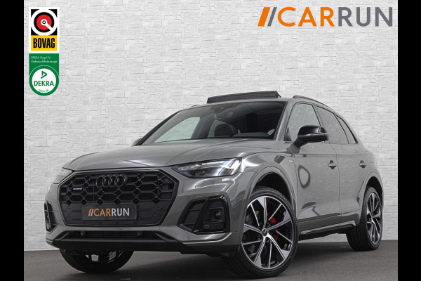 Audi Q5 55 367pk Competition RS Leder | ACC | Panorama | Lane Assist | 21" | Sfeerverlichting | Camera | Carplay | Stuurwielverwarming | Black Optic | Draadloos laden | Sportstoelen | 91000,= Nw.Pr. | 10-2024 | 23dkm! | Fabr. Garantie.
