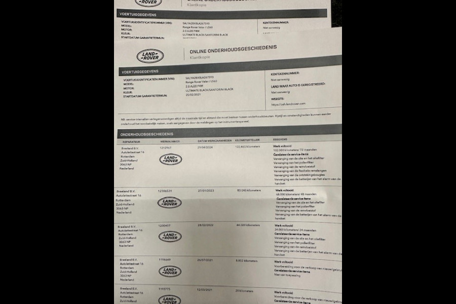 Land Rover Range Rover Velar 250 pk AWD R-Dynamic S | 360 Camera | Panorama | ACC | Leder | Meridian | Garantie | Memory | Stoelventilatie | Carbon | Black-Optic | Sfeerverlichting | NL Auto | NAP | Dealer onderhouden. Btw Auto | 32825,= ex btw | 23925,= ex btw & ex bpm.