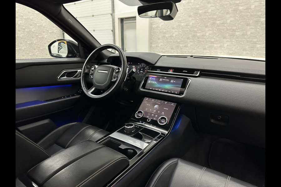 Land Rover Range Rover Velar 250 pk AWD R-Dynamic S | 360 Camera | Panorama | ACC | Leder | Meridian | Garantie | Memory | Stoelventilatie | Carbon | Black-Optic | Sfeerverlichting | NL Auto | NAP | Dealer onderhouden. Btw Auto | 32825,= ex btw | 23925,= ex btw & ex bpm.