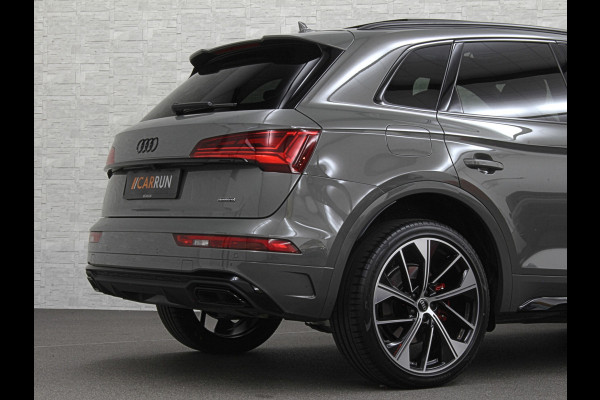 Audi Q5 55 367pk Competition RS Leder | ACC | Panorama | Lane Assist | 21" | Sfeerverlichting | Camera | Carplay | Stuurwielverwarming | Black Optic | Draadloos laden | Sportstoelen | 91000,= Nw.Pr. | 10-2024 | 23dkm! | Fabr. Garantie.