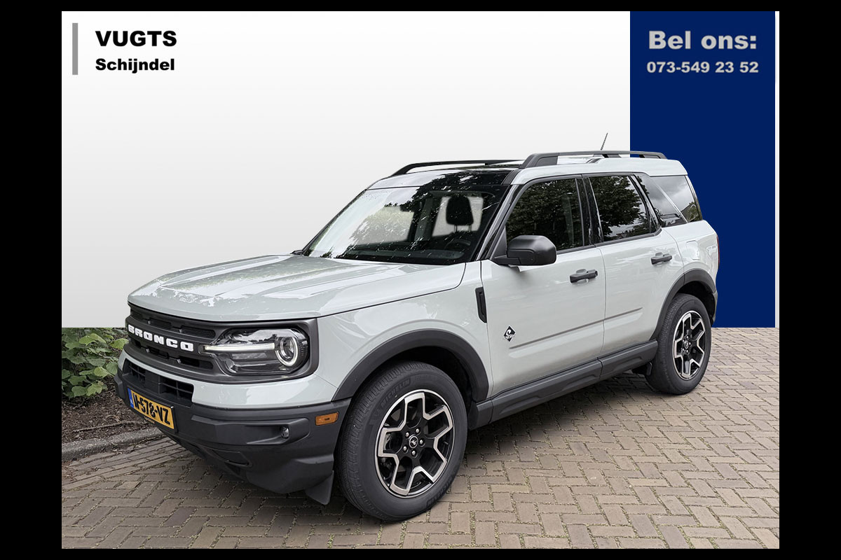 Ford Bronco Sport AWD 185 PK Big Bend G.O.A.T. Origineel Nederlands geleverd Unieke Auto