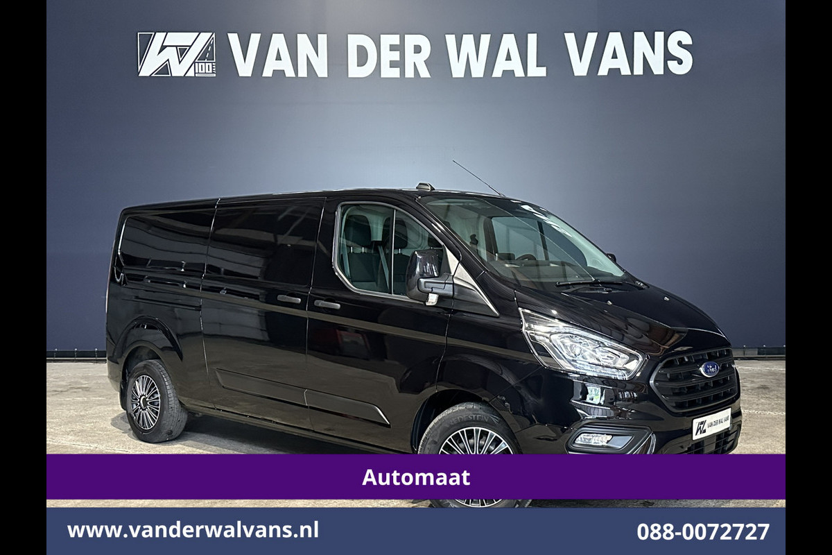 Ford Transit Custom 2.0 TDCI 131pk Automaat L2H1 Euro6 Airco | LED | Apple Carplay | Cruisecontrol Android Auto, Verwarmde Voorruit, Parkeersensoren, Bijrijdersbank