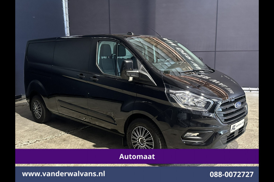 Ford Transit Custom 2.0 TDCI 131pk Automaat L2H1 Euro6 Airco | LED | Apple Carplay | Cruisecontrol Android Auto, Verwarmde Voorruit, Parkeersensoren, Bijrijdersbank
