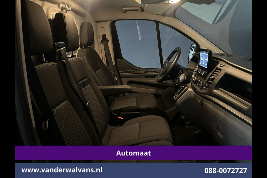 Ford Transit Custom 2.0 TDCI 131pk Automaat L2H1 Euro6 Airco | LED | Apple Carplay | Cruisecontrol Android Auto, Verwarmde Voorruit, Parkeersensoren, Bijrijdersbank