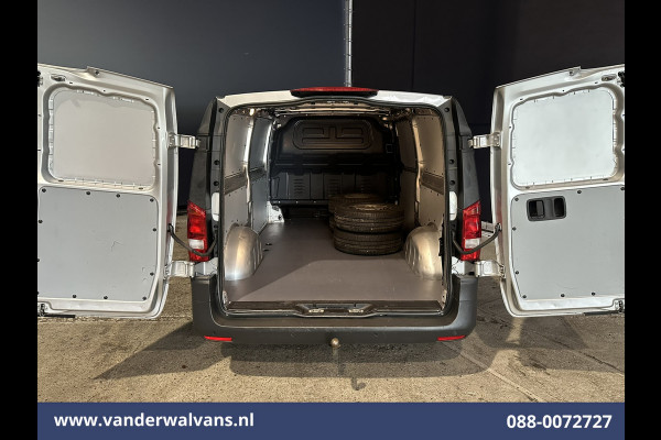 Mercedes-Benz Vito 116 CDI 164pk L3H1 Euro6 Airco | Camera | Cruisecontrol | LED | 2500kg Trekhaak Parkeersensoren, Stoelverwarming, Bijrijdersbank