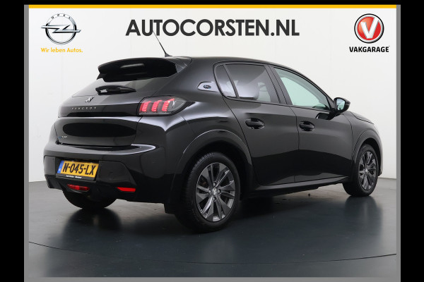 Peugeot e-208 EV Allure Pack 50kWh SOH 89% Stoelverwarming 3D-Navi 360°Camera Apple Carplay Android Auto Keyless Lmv Privacy Glas Led Bluetooth Isofix DAB+ Rijstrooksensor