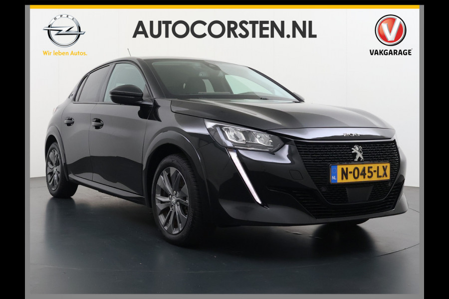 Peugeot e-208 EV Allure Pack 50kWh SOH 89% Stoelverwarming 3D-Navi 360°Camera Apple Carplay Android Auto Keyless Lmv Privacy Glas Led Bluetooth Isofix DAB+ Rijstrooksensor
