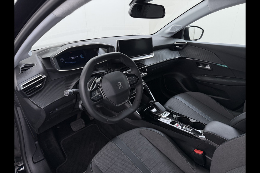 Peugeot e-208 EV Allure Pack 50kWh SOH 89% Stoelverwarming 3D-Navi 360°Camera Apple Carplay Android Auto Keyless Lmv Privacy Glas Led Bluetooth Isofix DAB+ Rijstrooksensor