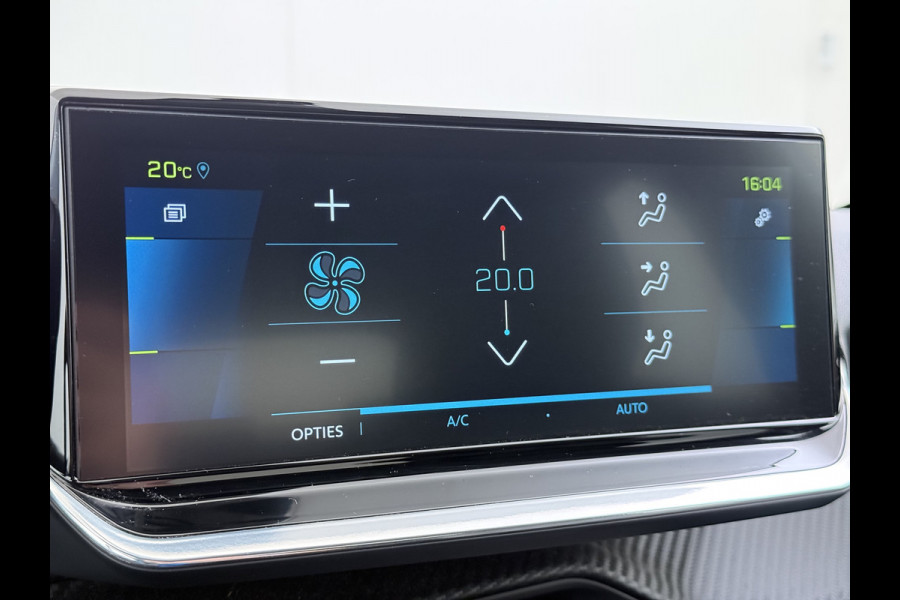 Peugeot e-208 EV Allure Pack 50kWh SOH 89% Stoelverwarming 3D-Navi 360°Camera Apple Carplay Android Auto Keyless Lmv Privacy Glas Led Bluetooth Isofix DAB+ Rijstrooksensor