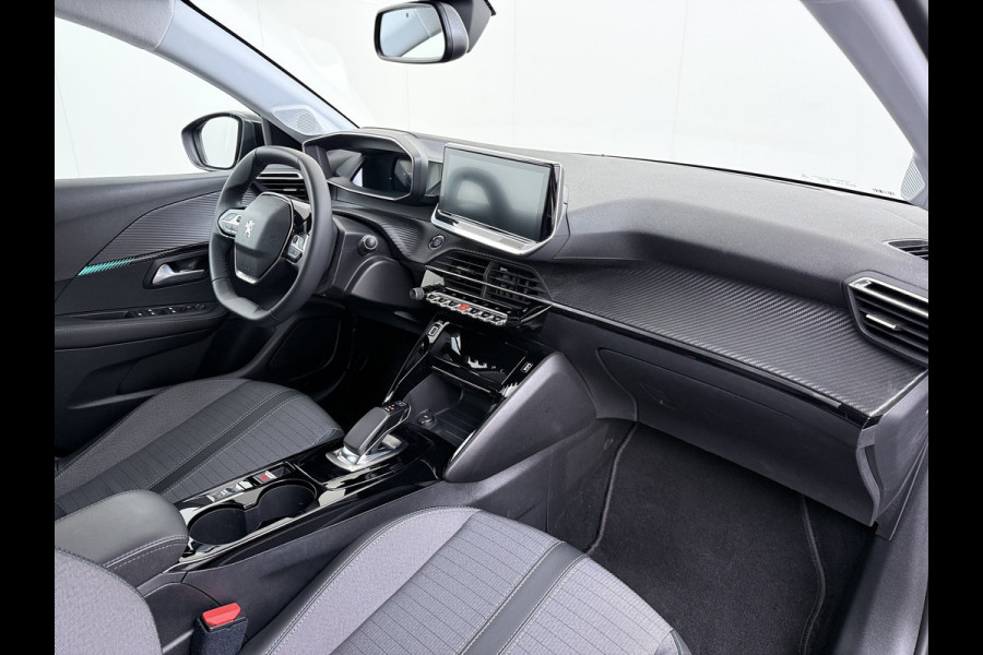 Peugeot e-208 EV Allure Pack 50kWh SOH 89% Stoelverwarming 3D-Navi 360°Camera Apple Carplay Android Auto Keyless Lmv Privacy Glas Led Bluetooth Isofix DAB+ Rijstrooksensor