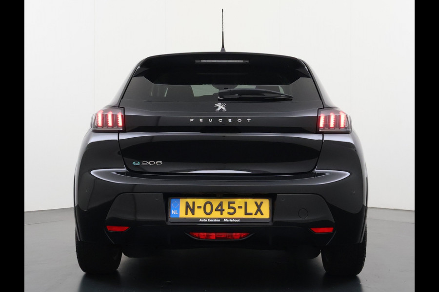 Peugeot e-208 EV Allure Pack 50kWh SOH 89% Stoelverwarming 3D-Navi 360°Camera Apple Carplay Android Auto Keyless Lmv Privacy Glas Led Bluetooth Isofix DAB+ Rijstrooksensor