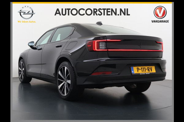 Polestar 2 Long Range Single Motor 78kWh SOH 91,8% Navi Elek.Stoelen+Verwarmd+Memory Elek.Achterklep Camera Apple Carplay Android Auto Pdc Keyless Lmv Led Isofix Cruise Control DAB Rijstrooksensor WiFi Uitwijk assistent 1e Eigenaar Origineel Nederlandse Auto