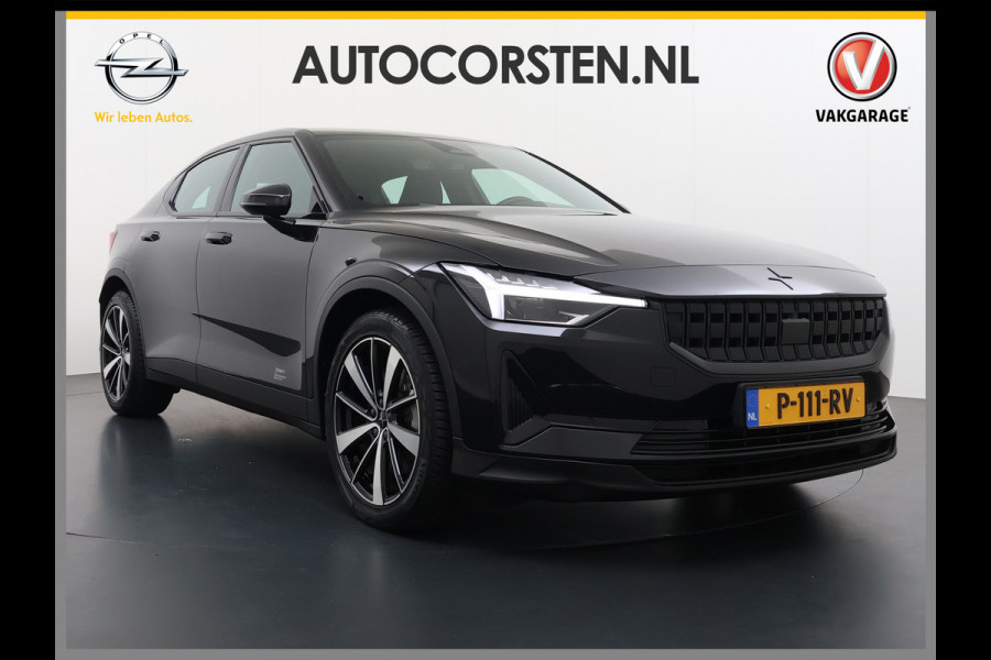 Polestar 2 Long Range Single Motor 78kWh SOH 91,8% Navi Elek.Stoelen+Verwarmd+Memory Elek.Achterklep Camera Apple Carplay Android Auto Pdc Keyless Lmv Led Isofix Cruise Control DAB Rijstrooksensor WiFi Uitwijk assistent 1e Eigenaar Origineel Nederlandse Auto