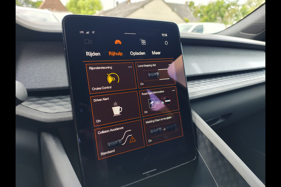 Polestar 2 Long Range Single Motor 78kWh SOH 91,8% Navi Elek.Stoelen+Verwarmd+Memory Elek.Achterklep Camera Apple Carplay Android Auto Pdc Keyless Lmv Led Isofix Cruise Control DAB Rijstrooksensor WiFi Uitwijk assistent 1e Eigenaar Origineel Nederlandse Auto