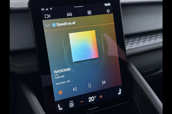 Polestar 2 Long Range Single Motor 78kWh SOH 91,8% Navi Elek.Stoelen+Verwarmd+Memory Elek.Achterklep Camera Apple Carplay Android Auto Pdc Keyless Lmv Led Isofix Cruise Control DAB Rijstrooksensor WiFi Uitwijk assistent 1e Eigenaar Origineel Nederlandse Auto
