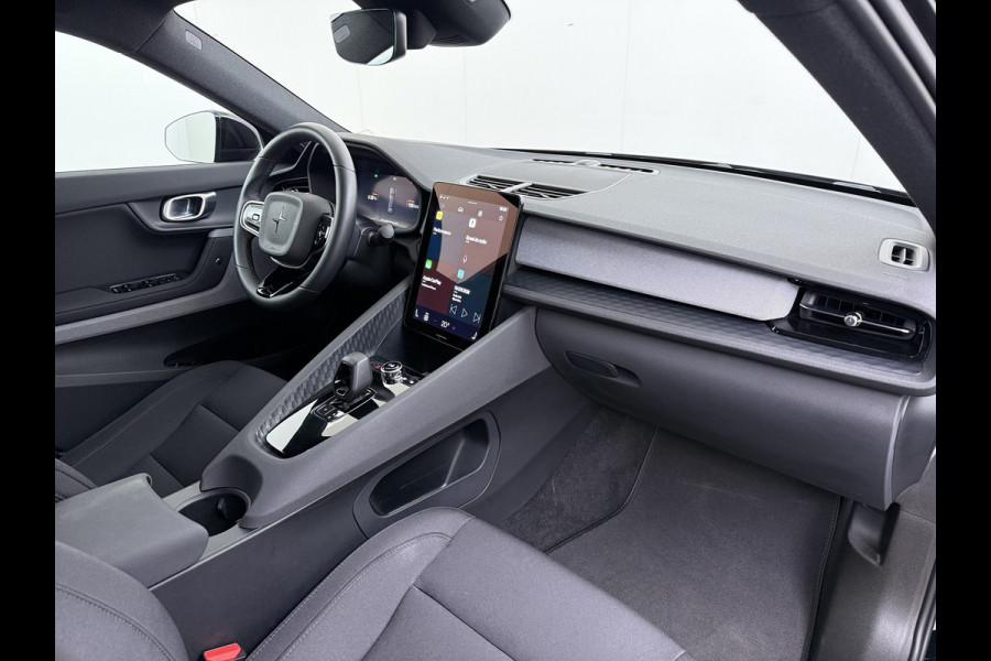 Polestar 2 Long Range Single Motor 78kWh SOH 91,8% Navi Elek.Stoelen+Verwarmd+Memory Elek.Achterklep Camera Apple Carplay Android Auto Pdc Keyless Lmv Led Isofix Cruise Control DAB Rijstrooksensor WiFi Uitwijk assistent 1e Eigenaar Origineel Nederlandse Auto