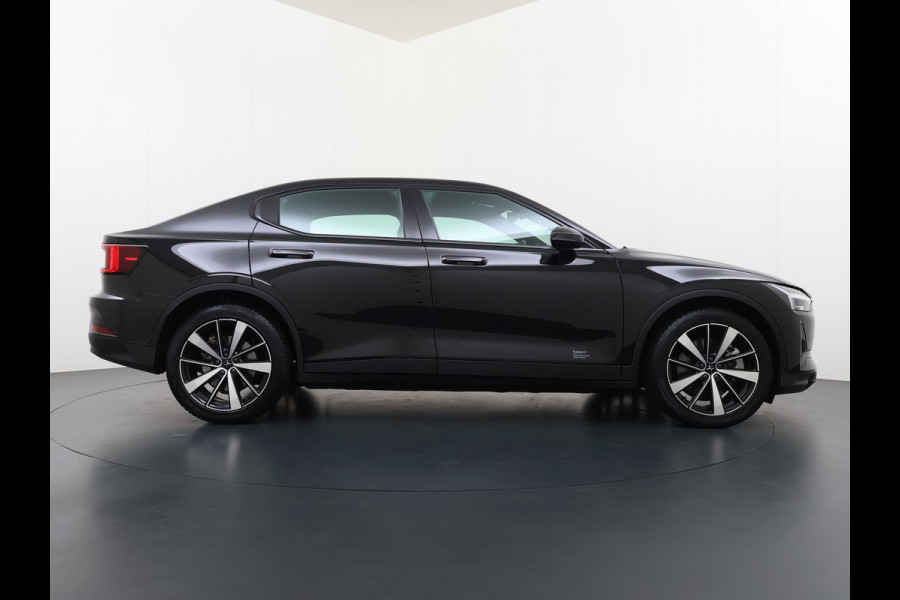 Polestar 2 Long Range Single Motor 78kWh SOH 91,8% Navi Elek.Stoelen+Verwarmd+Memory Elek.Achterklep Camera Apple Carplay Android Auto Pdc Keyless Lmv Led Isofix Cruise Control DAB Rijstrooksensor WiFi Uitwijk assistent 1e Eigenaar Origineel Nederlandse Auto