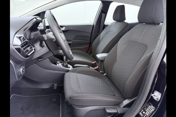 Ford Fiesta 1.0T 124PK Hybrid 5Drs Stuur+Stoel+Voorruitverwarming Navi* Ecc Apple Carplay/Android Auto Cruise Control Pdc Titanium Lmv DAB Bluetooth TCS Lane Assist Keyless Origineel Nederlandse Auto