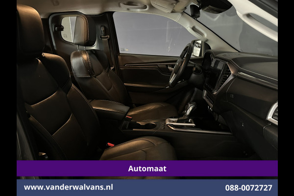 Isuzu D-max 1.9 Extended 164pk Automaat 3500kg Trekhaak Euro6 Airco | Camera | Sidebars | Leer | Apple Carplay Lichtmetalen Velgen, Adaptive Cruisecontrol, Android Auto, Parkeersensoren, stoelverwarming