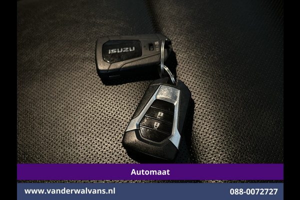 Isuzu D-max 1.9 Extended 164pk Automaat 3500kg Trekhaak Euro6 Airco | Camera | Sidebars | Leer | Apple Carplay Lichtmetalen Velgen, Adaptive Cruisecontrol, Android Auto, Parkeersensoren, stoelverwarming