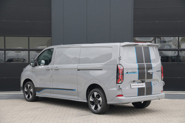 Ford E-Transit Custom 340 L2H1 Sport 71 kWh 218pk - 2x Schuif - ACC - B&O - Navi - Stoel/Stuurverwarming - 360 Camera - Blindspot - Rijklaar
