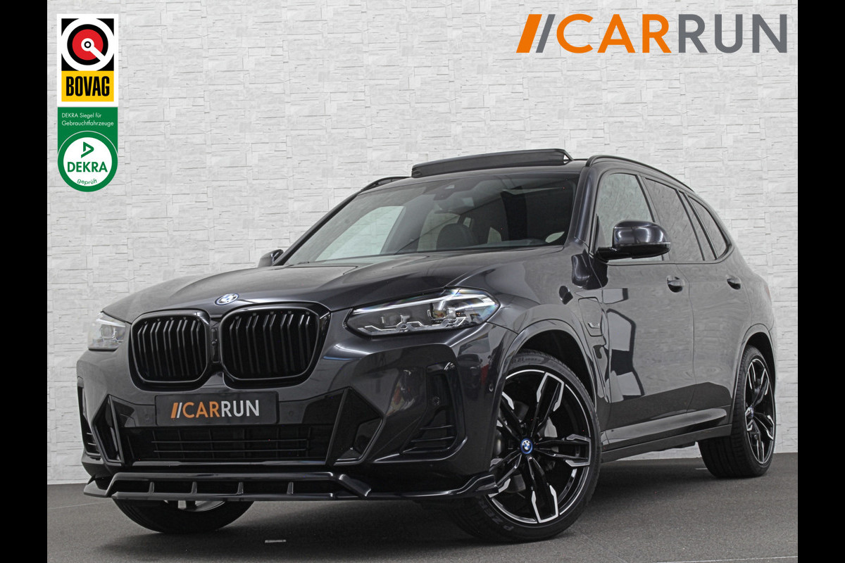 BMW X3 30e Hybrid 292pk M-Sport | Panodak | 97% SOH | Vol Leder | TH 2000kg | Live Cockpit Profesional | Alarm | Camera | Navi Profesional | Active Guard | Carplay.