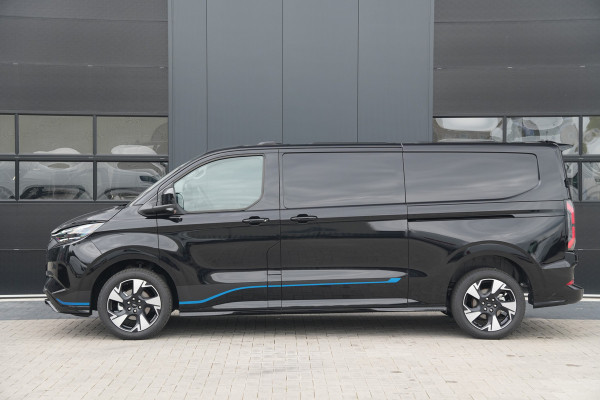 Ford E-Transit Custom 340 L2H1 Sport 71 kWh 218pk - 2x Schuif - ACC - B&O - Navi - Stoel/Stuurverwarming - 360 Camera - Blindspot - Rijklaar
