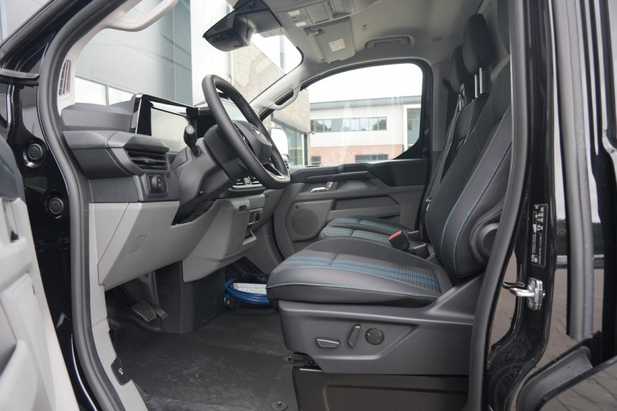 Ford E-Transit Custom 340 L2H1 Sport 71 kWh 218pk - 2x Schuif - ACC - B&O - Navi - Stoel/Stuurverwarming - 360 Camera - Blindspot - Rijklaar