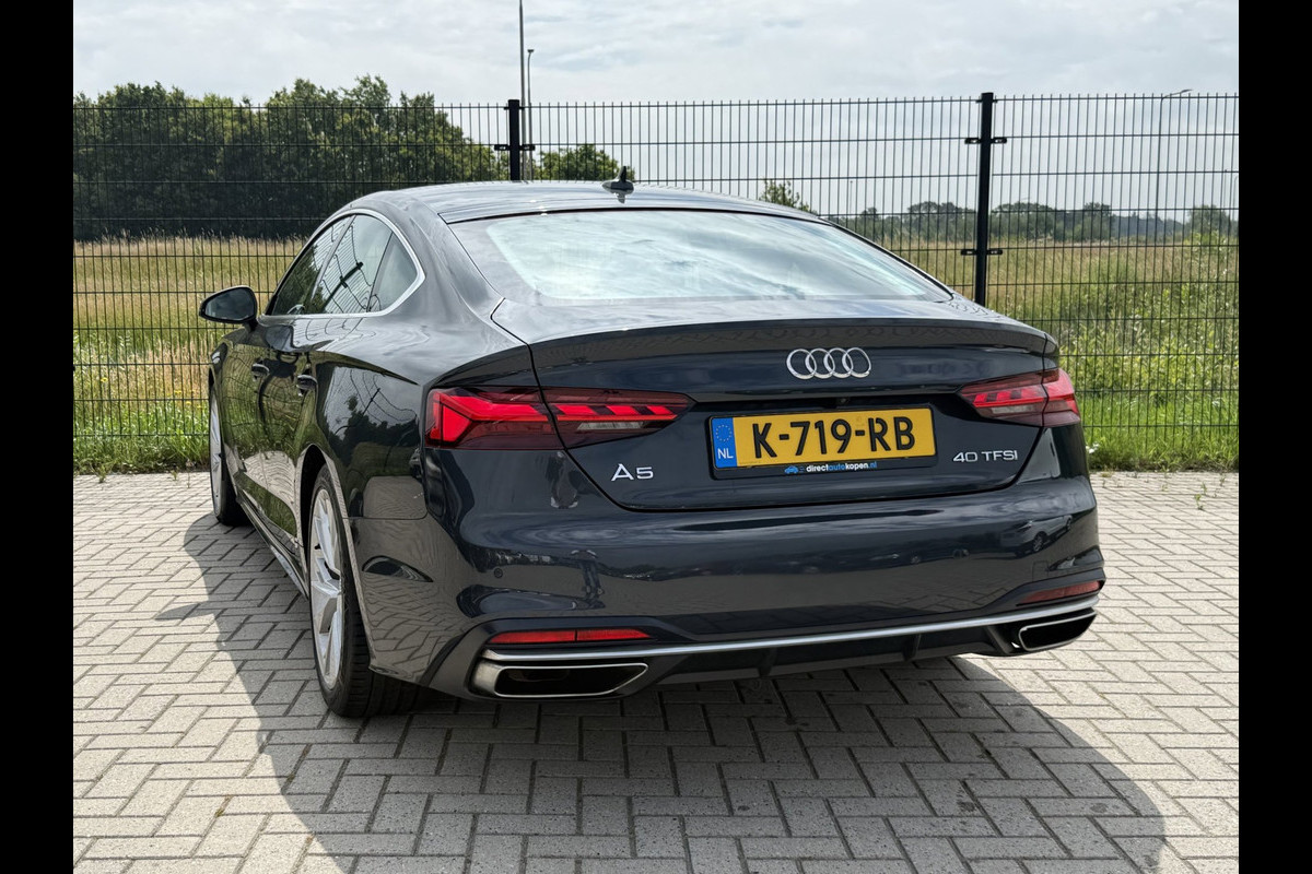 Audi A5 Sportback 40 TFSI Launch edition Sport | PDC | Camera | ACC | Carplay |