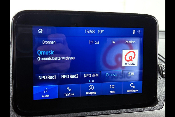Ford Transit Connect 1.5 EcoBlue L2 Trend Navigatie Airco DAB+ Parkeersensoren Camera Bluetooth LM Velgen Apple Carplay Android auto 3Zits
