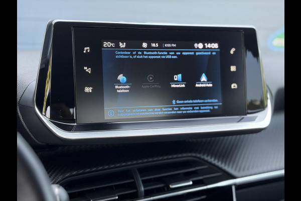 Peugeot 208 1.2 PureTech Allure Carplay,Camera,6 Bak,Stoelverw-Koeling,D-riem vv in 2025,Pdc,Clima,Cruise,Lm velgen,N.A.P,Rijstrooksensor,Nieuwe Apk bij Aflevering