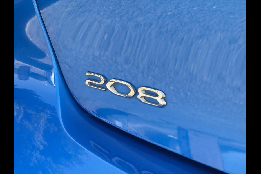 Peugeot 208 1.2 PureTech Allure Carplay,Camera,6 Bak,Stoelverw-Koeling,D-riem vv in 2025,Pdc,Clima,Cruise,Lm velgen,N.A.P,Rijstrooksensor,Nieuwe Apk bij Aflevering