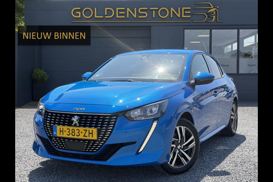 Peugeot 208 1.2 PureTech Allure Carplay,Camera,6 Bak,Stoelverw-Koeling,D-riem vv in 2025,Pdc,Clima,Cruise,Lm velgen,N.A.P,Rijstrooksensor,Nieuwe Apk bij Aflevering