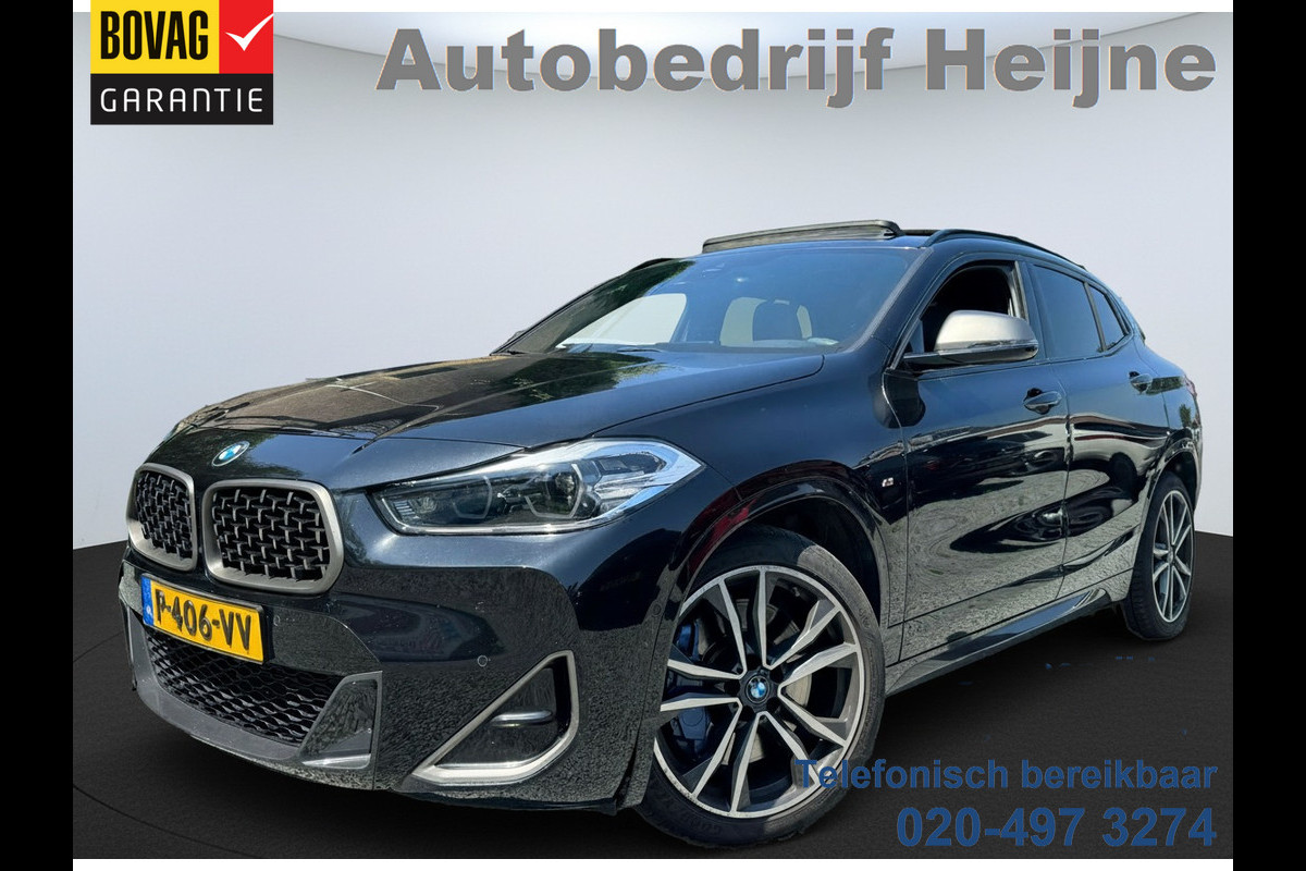 BMW X2 M35iA 306PK HIGH EXECUTIVE M-SPORT HALF-LEDER/NAVI/HEAD-UP/PANORAMADAK