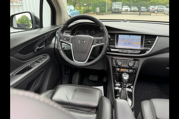 Opel Mokka X 1.4 Turbo Innovation 140 Pk | Navigatie | Voll Leder | Glazen schuif / Kantel dak | Clima | Cruise | trekhaak | 19".