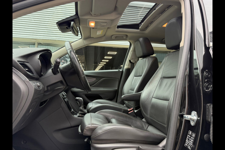 Opel Mokka X 1.4 Turbo Innovation 140 Pk | Navigatie | Voll Leder | Glazen schuif / Kantel dak | Clima | Cruise | trekhaak | 19".