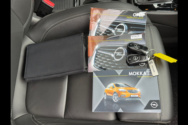 Opel Mokka X 1.4 Turbo Innovation 140 Pk | Navigatie | Voll Leder | Glazen schuif / Kantel dak | Clima | Cruise | trekhaak | 19".