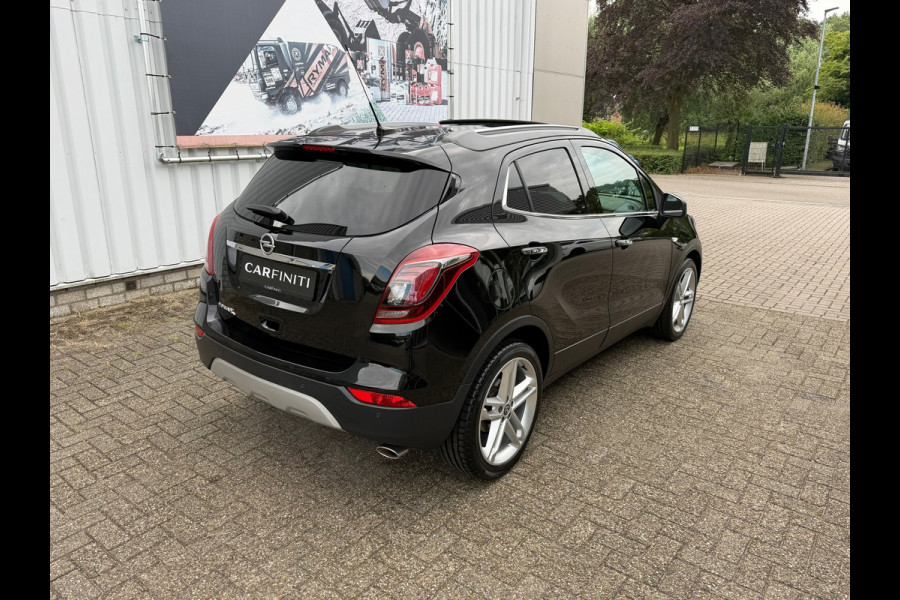Opel Mokka X 1.4 Turbo Innovation 140 Pk | Navigatie | Voll Leder | Glazen schuif / Kantel dak | Clima | Cruise | trekhaak | 19".