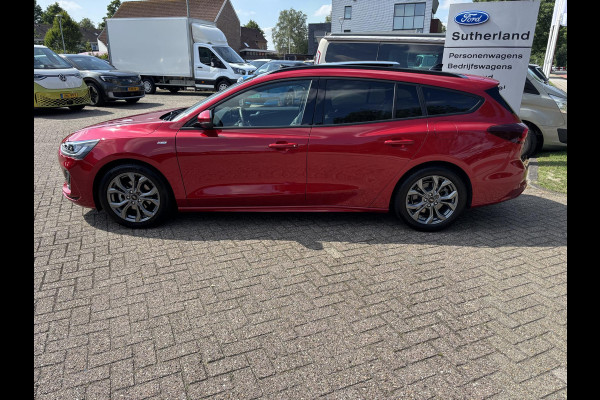 Ford FOCUS Wagon 1.0 EcoBoost Hybrid ST Line X 155pk | Vol leder | Panoramadak | | Adaptive cruise control | Winter Pack | All season banden | Camera