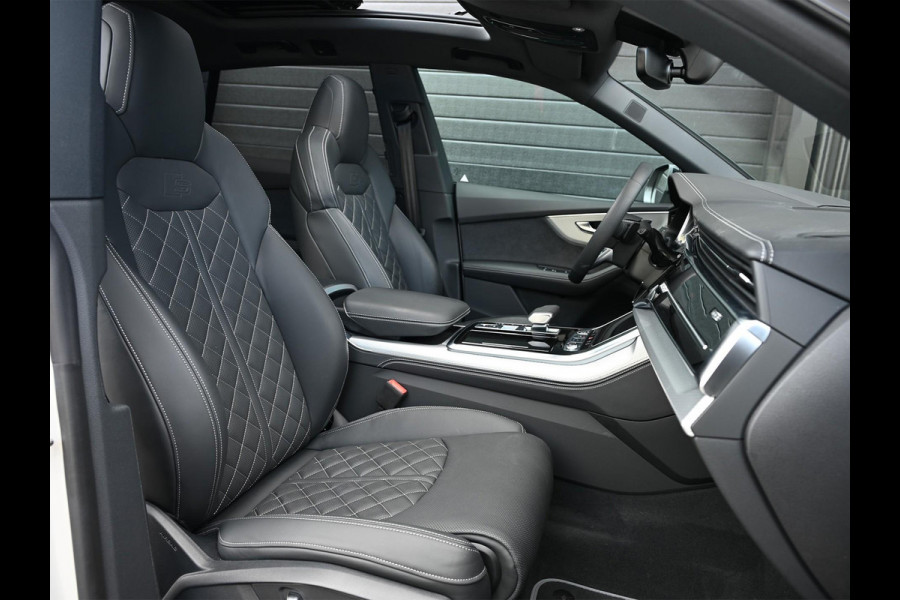 Audi Q8 60 TFSI e quattro Pro Line S Competition | Advanced onderstel | NL auto |  Audi exclusive color  | B&O Sound | Memory pack | Panorama dak | Head-up | Valcano s-seats | Trekhaak | Adaptive cruise | Ambiance interieur