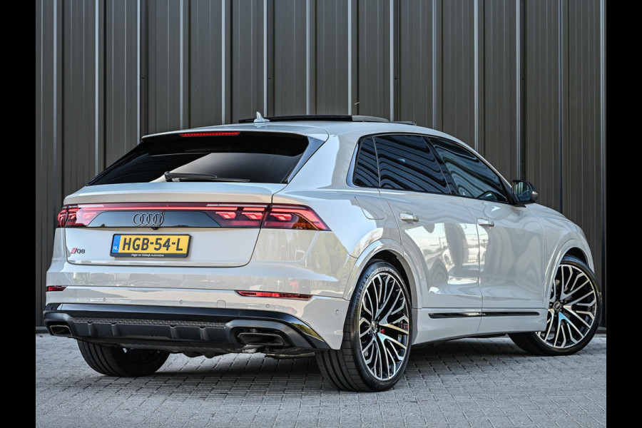 Audi Q8 60 TFSI e quattro Pro Line S Competition | Advanced onderstel | NL auto |  Audi exclusive color  | B&O Sound | Memory pack | Panorama dak | Head-up | Valcano s-seats | Trekhaak | Adaptive cruise | Ambiance interieur