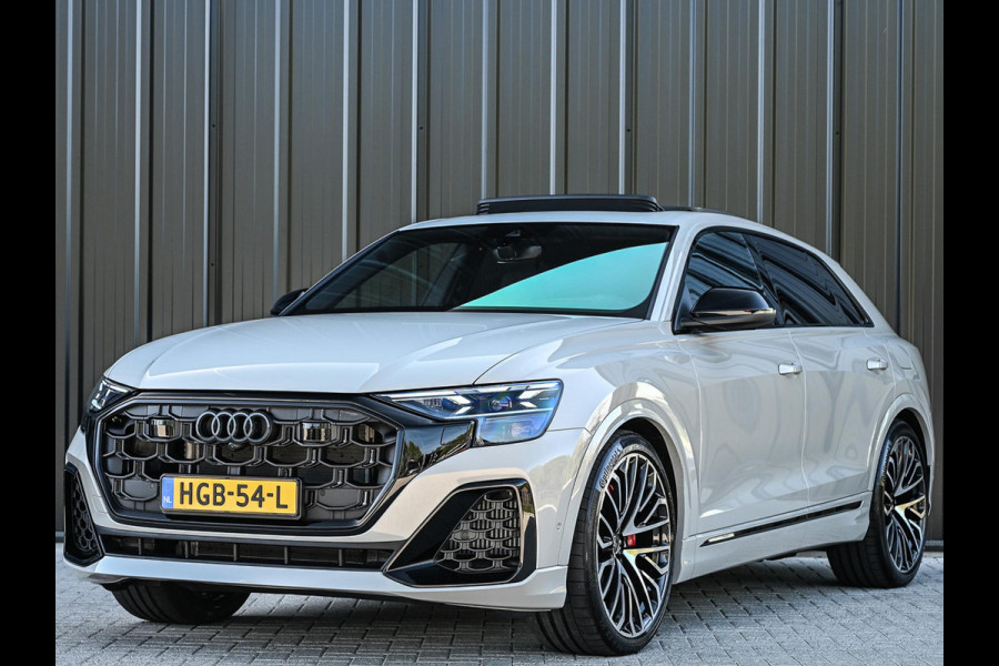 Audi Q8 60 TFSI e quattro Pro Line S Competition | Advanced onderstel | NL auto |  Audi exclusive color  | B&O Sound | Memory pack | Panorama dak | Head-up | Valcano s-seats | Trekhaak | Adaptive cruise | Ambiance interieur