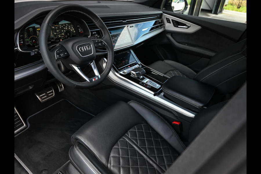 Audi Q8 60 TFSI e quattro Pro Line S Competition | Advanced onderstel | NL auto |  Audi exclusive color  | B&O Sound | Memory pack | Panorama dak | Head-up | Valcano s-seats | Trekhaak | Adaptive cruise | Ambiance interieur