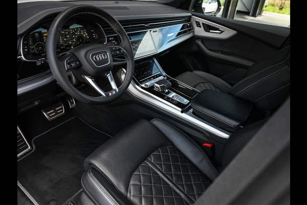 Audi Q8 60 TFSI e quattro Pro Line S Competition | Advanced onderstel | NL auto |  Audi exclusive color  | B&O Sound | Memory pack | Panorama dak | Head-up | Valcano s-seats | Trekhaak | Adaptive cruise | Ambiance interieur