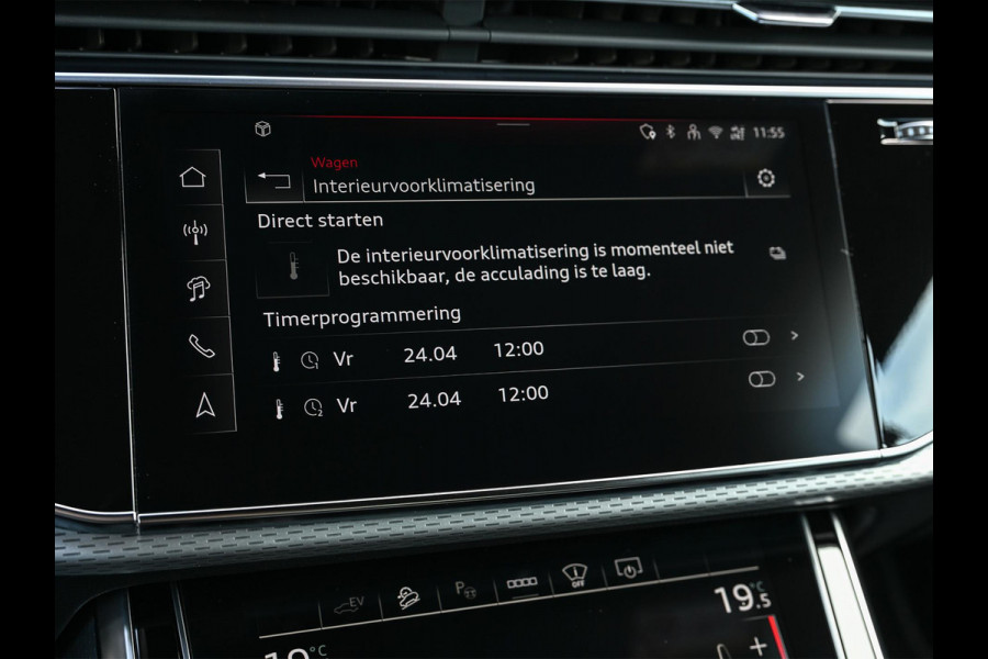 Audi Q8 60 TFSI e quattro Pro Line S Competition | Advanced onderstel | NL auto |  Audi exclusive color  | B&O Sound | Memory pack | Panorama dak | Head-up | Valcano s-seats | Trekhaak | Adaptive cruise | Ambiance interieur