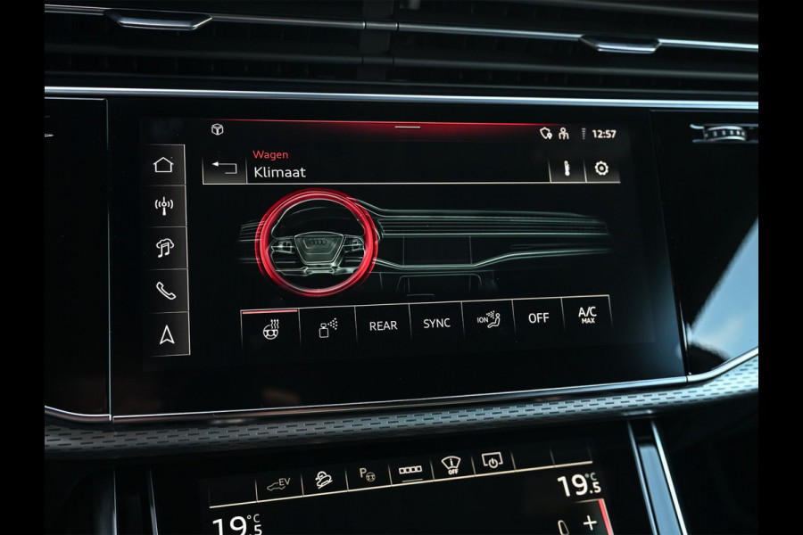 Audi Q8 60 TFSI e quattro Pro Line S Competition | Advanced onderstel | NL auto |  Audi exclusive color  | B&O Sound | Memory pack | Panorama dak | Head-up | Valcano s-seats | Trekhaak | Adaptive cruise | Ambiance interieur