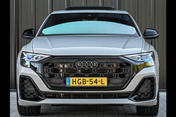 Audi Q8 60 TFSI e quattro Pro Line S Competition | Advanced onderstel | NL auto |  Audi exclusive color  | B&O Sound | Memory pack | Panorama dak | Head-up | Valcano s-seats | Trekhaak | Adaptive cruise | Ambiance interieur