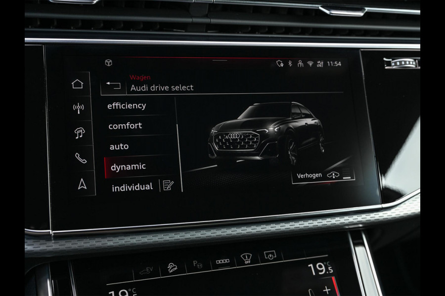 Audi Q8 60 TFSI e quattro Pro Line S Competition | Advanced onderstel | NL auto |  Audi exclusive color  | B&O Sound | Memory pack | Panorama dak | Head-up | Valcano s-seats | Trekhaak | Adaptive cruise | Ambiance interieur