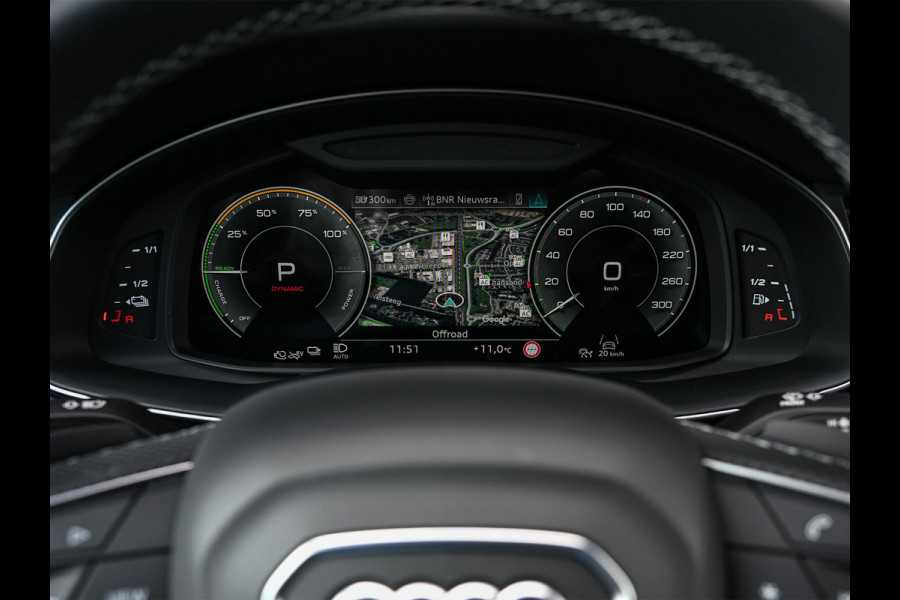 Audi Q8 60 TFSI e quattro Pro Line S Competition | Advanced onderstel | NL auto |  Audi exclusive color  | B&O Sound | Memory pack | Panorama dak | Head-up | Valcano s-seats | Trekhaak | Adaptive cruise | Ambiance interieur