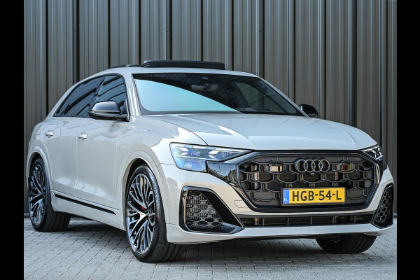 Audi Q8 60 TFSI e quattro Pro Line S Competition | Advanced onderstel | NL auto |  Audi exclusive color  | B&O Sound | Memory pack | Panorama dak | Head-up | Valcano s-seats | Trekhaak | Adaptive cruise | Ambiance interieur